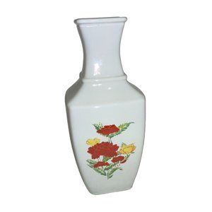 Avon Vintage 1991 Imari Vase Floral Design Home Decor